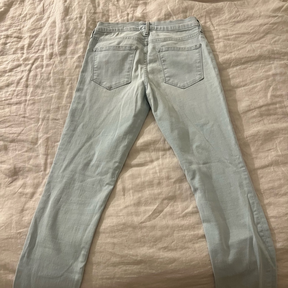 Size 29 Frame Denim Le Skinny De Jeanne light wash - Picture 2 of 3